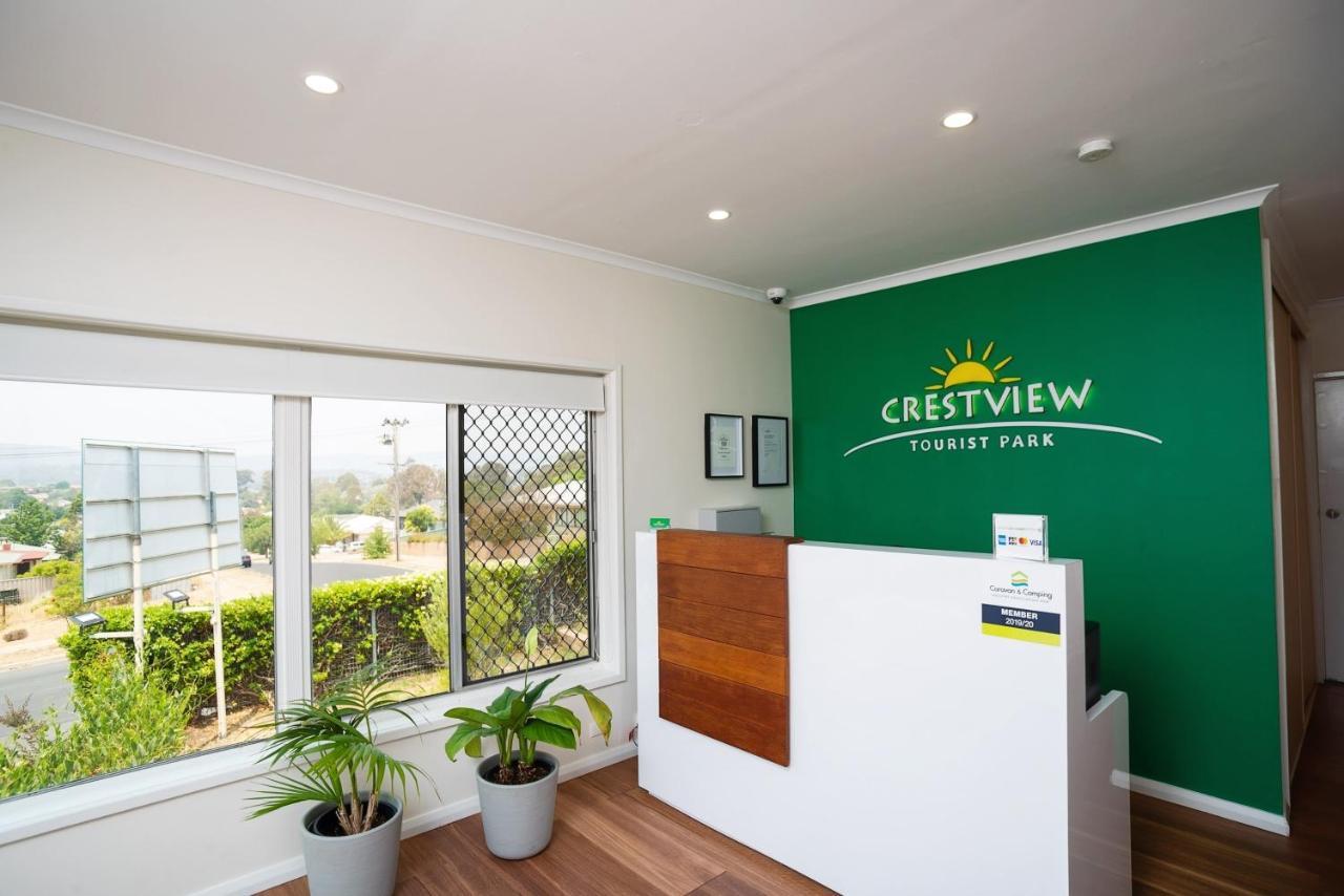 Hotel Crestview Tourist Park Queanbeyan Exterior foto
