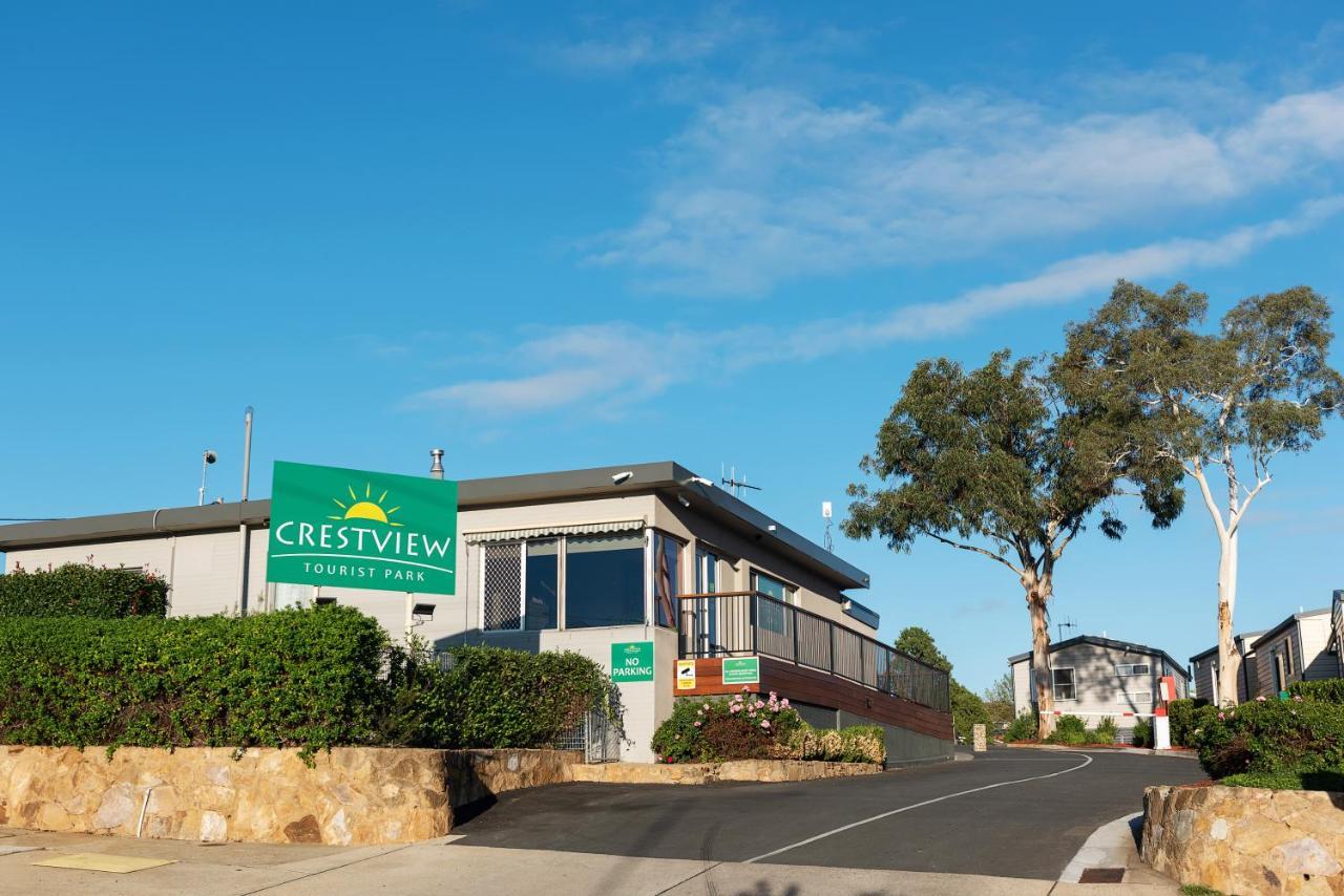 Hotel Crestview Tourist Park Queanbeyan Exterior foto