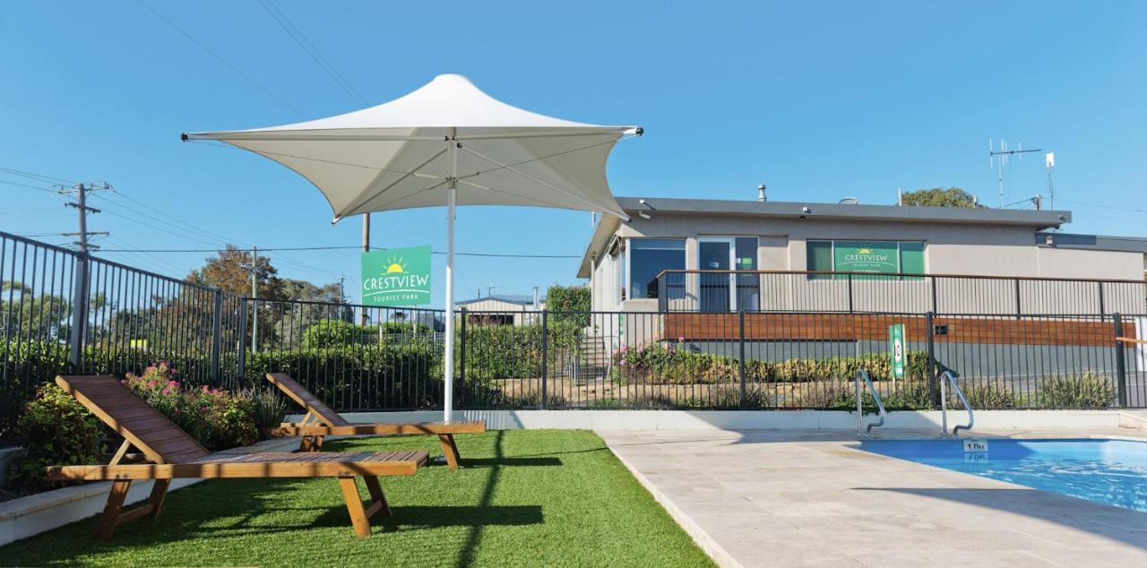 Hotel Crestview Tourist Park Queanbeyan Exterior foto